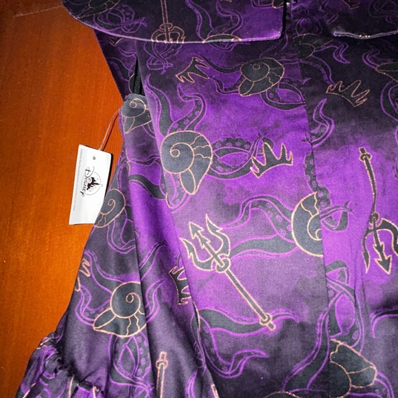 Elegant Purple Disney Dress Shop Ursula Dress - Picture 6 of 7